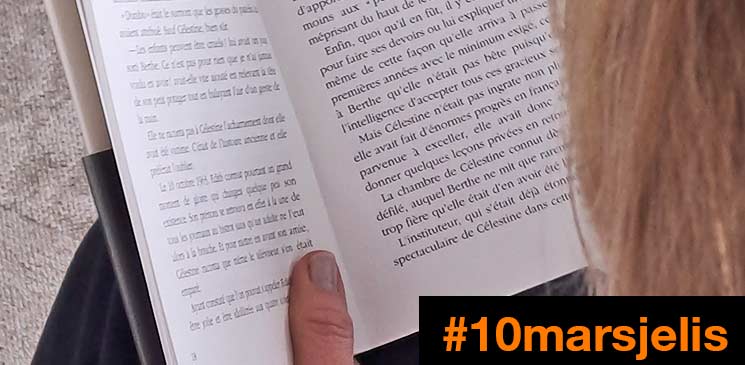 A la Fondation Orange et à la librairie Le Divan... #10marsjelis !