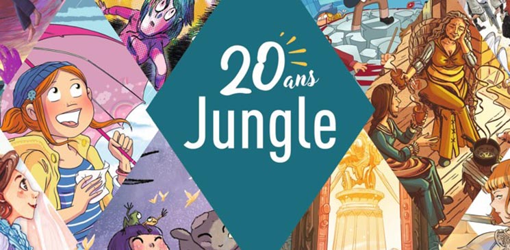 Les 20 ans de Jungle, une aventure au service de la BD racontée par Moïse Kissous, directeur du groupe Steinkis