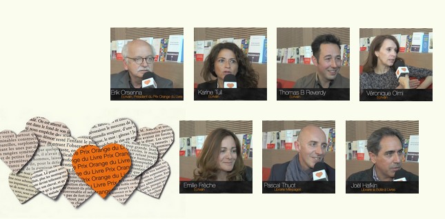 Les auteurs et libraires membres du jury du Prix Orange du Livre 2014 partagent leur avis !