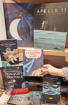 La Lune et la conquête spatiale en 6 livres jeunesse incontournables