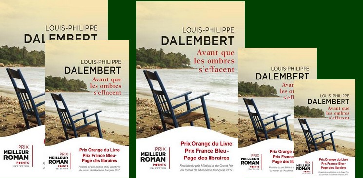 "Avant que les ombres s'effacent" Prix Orange du Livre 2017 à gagner avec les éditions Points