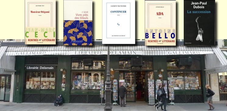 Le TOP 5 de la librairie Delamain