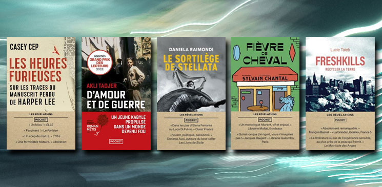 Grandes histoires en poche : gagnez cinq romans parmi la nouvelle collection "Révélations" de Pocket !