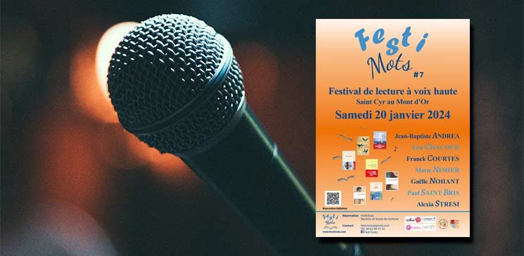 A la découverte de Festi’Mots 2024, le 20 janvier à Saint-Cyr-au-Mont-d'Or