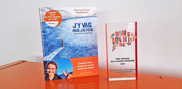 Clarisse Crémer et Maud Bénézit remportent le 5e Prix Orange de la BD pour "J’y vais mais j’ai peur" !