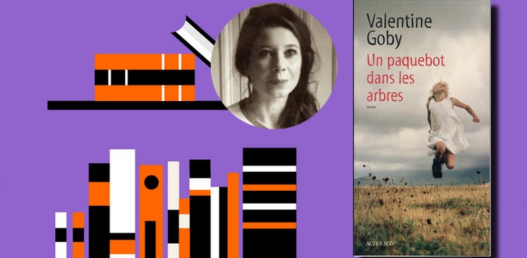 Lectrice du mois, en août Vanille a lu "Un paquebot dans les arbres" de Valentine Goby