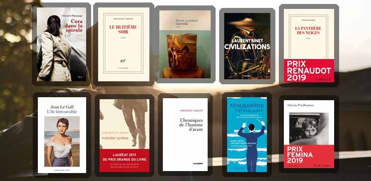 Les romanciers de l'année 2019 : dix auteurs majeurs