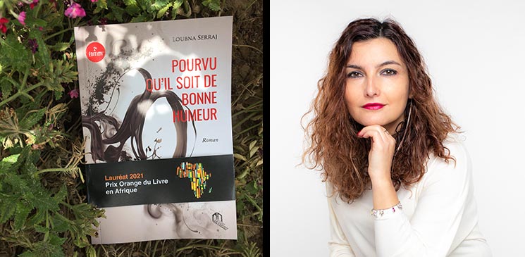Loubna Serraj, lauréate du 3e Prix Orange du Livre en Afrique pour son roman "Pourvu qu’il soit de bonne humeur"