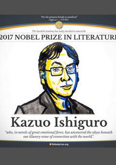 Kazuo Ishiguro, Prix Nobel de littérature : Bravo !