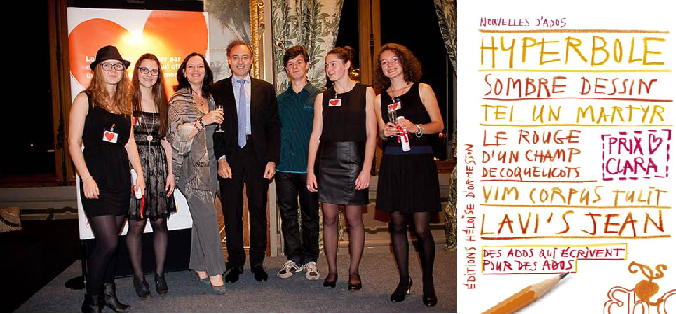 Le Prix Clara 2013, ces ados qui écrivent pour les ados