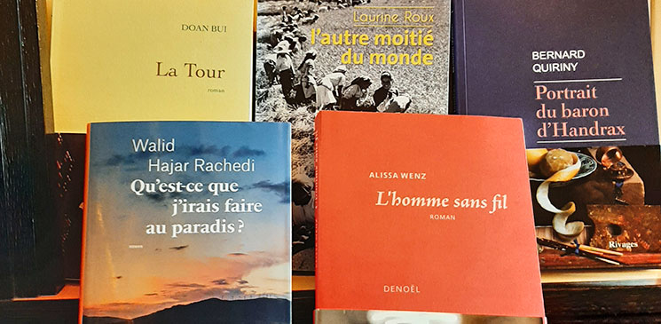 Les cinq romans finalistes du Prix Orange du Livre 2022 sont révélés