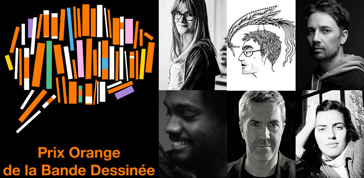 Evénement : rencontre littéraire en ligne avec les 6 finalistes du Prix Orange de la BD 2023 !