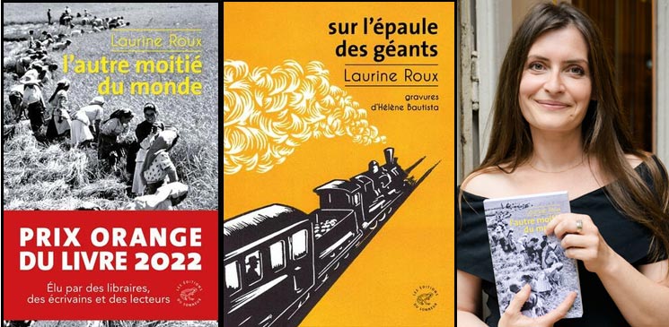 Evénement : rencontre littéraire en ligne avec Laurine Roux, lauréate du Prix Orange du Livre 2022