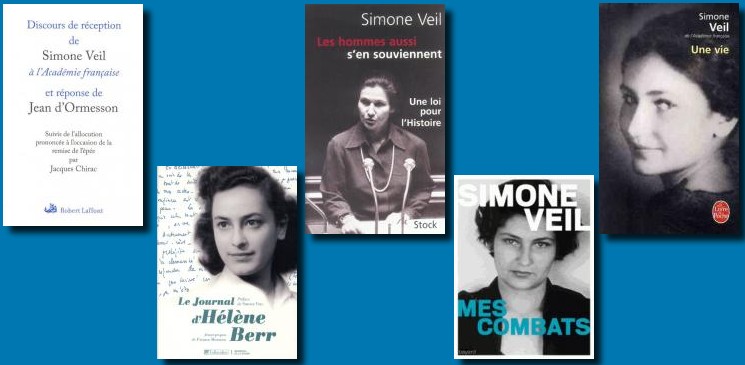 Simone Veil, une vie... Hommage par les livres
