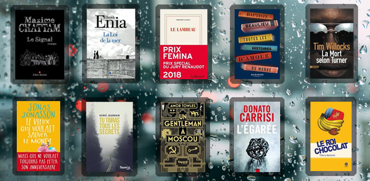 Les 10 livres coups de cœur des lecteurs - novembre 2018