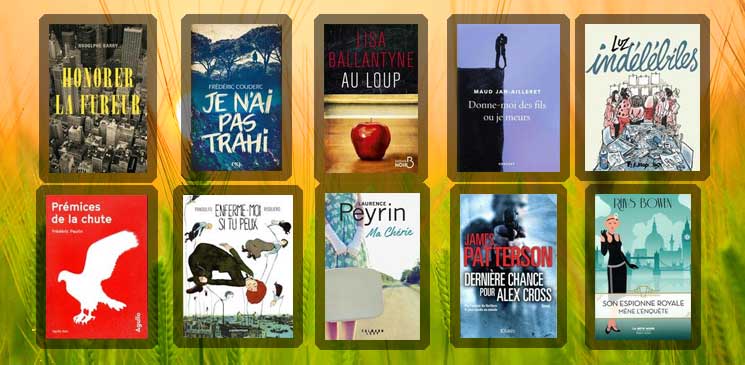 Les 10 livres coups de cœur des lecteurs - juillet 2019