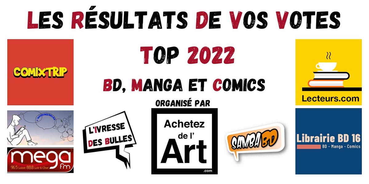 Le Top 2022 des bandes dessinées, mangas et comics : des titres à offrir sans hésiter !