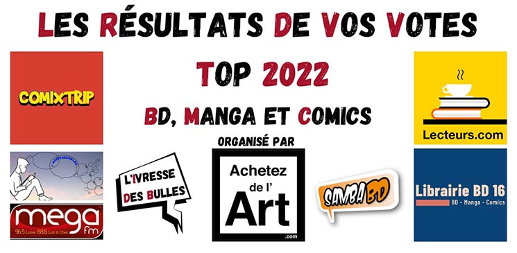 Le Top 2022 des bandes dessinées, mangas et comics : des titres à offrir sans hésiter !