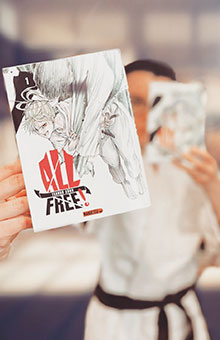 Le manga du mois, avec le Renard Doré : "All Free!", publié chez Mangetsu