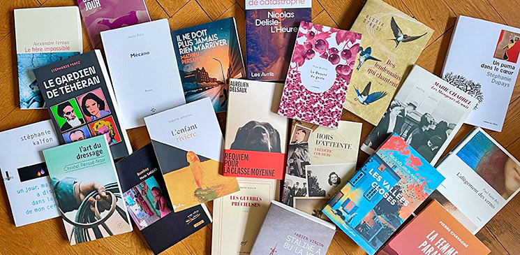 Gagnez des exemplaires des 21 romans de la sélection du Prix Orange du Livre 2023 !