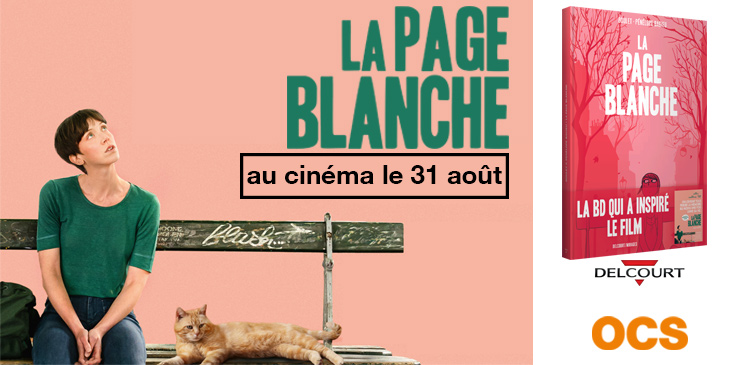 Evénement "La Page blanche" : des places de cinéma et des BD à gagner !