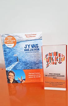 Clarisse Crémer et Maud Bénézit remportent le 5e Prix Orange de la BD pour "J’y vais mais j’ai peur" !