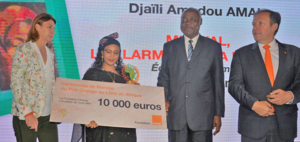 Remise du Prix Orange du Livre en Afrique 2019