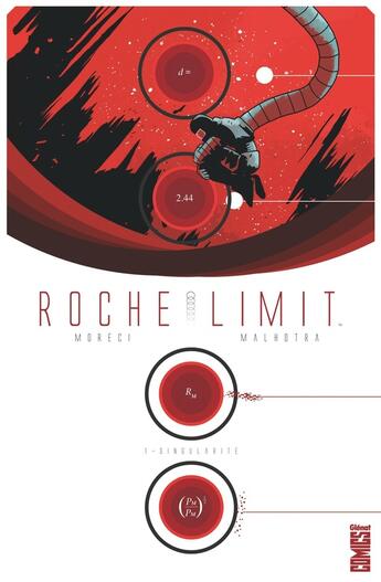 Couverture du livre « Roche limit Tome 1 ; singularité » de Vic Malhotra et Michael Moreci aux éditions Glenat Comics