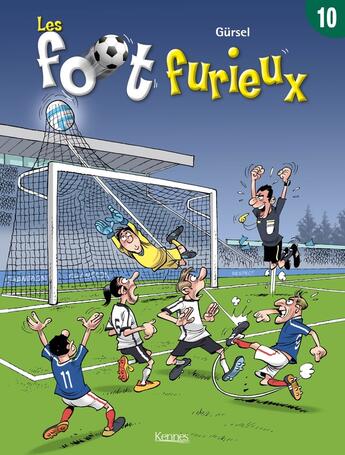 Couverture du livre « Les Foot Furieux Tome 10 » de Gurcan Gursel aux éditions Les 3 As