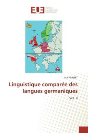 Couverture du livre « Linguistique comparee des langues germaniques : Vol. II » de Feuillet aux éditions Editions Universitaires Europeennes