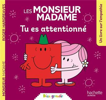 Couverture du livre « Tu es attentionné » de Roger Hargreaves aux éditions Hachette Jeunesse