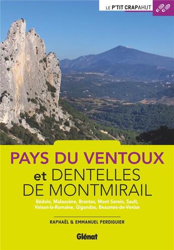 Couverture du livre « Pays du Ventoux et dentelles de Montmirail (2e édition) » de Raphael Perdiguier et Emmanuel Perdiguier aux éditions Glenat