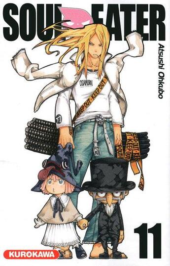 Couverture du livre « Soul eater Tome 11 » de Atsushi Ohkubo aux éditions Kurokawa