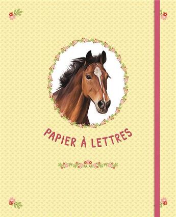 Couverture du livre « Papier à lettres - chevaux » de  aux éditions Paperstore