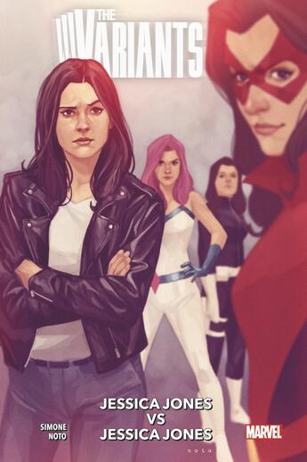 Couverture du livre « The variants : Jessica Jones Vs Jessica Jones » de Phil Noto et Gail Simone aux éditions Panini