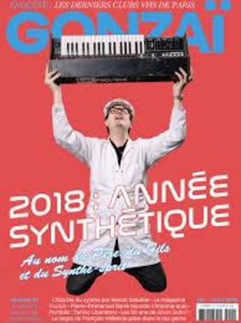 Couverture du livre « Gonzai n 24 2018 annee synthetique - mars/avril 2018 » de  aux éditions Gonzai Media