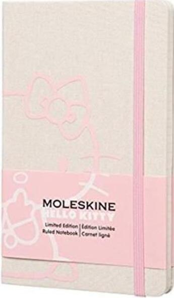 Couverture du livre « Hello Kitty premium ; carnet grand format ligné (édition 2016) » de  aux éditions Moleskine