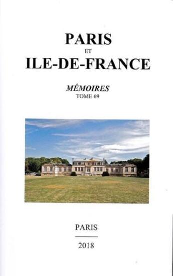 Couverture du livre « Memoires paris et iles de france t55 » de  aux éditions Cths Edition