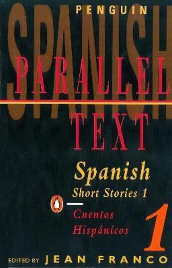 Couverture du livre « Spanish Short Stories » de Franco John(Ed) aux éditions Adult Pbs