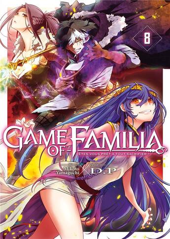 Couverture du livre « Game of familia Tome 8 » de Mikoto Yamaguchi aux éditions Meian