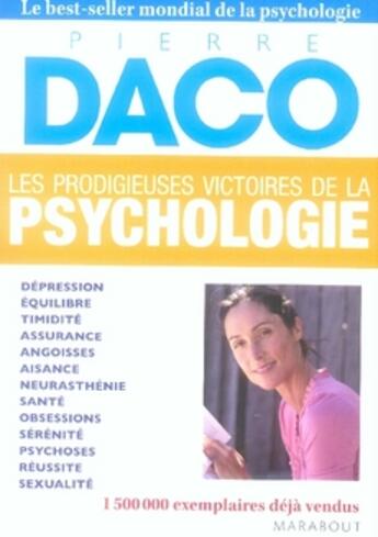 Couverture du livre « Les prodigieuses victoires de la psychologie » de Daco-P aux éditions Marabout