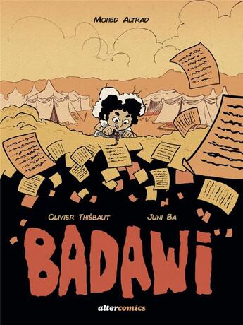 Couverture du livre « Badawi » de Olivier Thiebaut et Juni Ba et Mohed Altrad aux éditions Bang