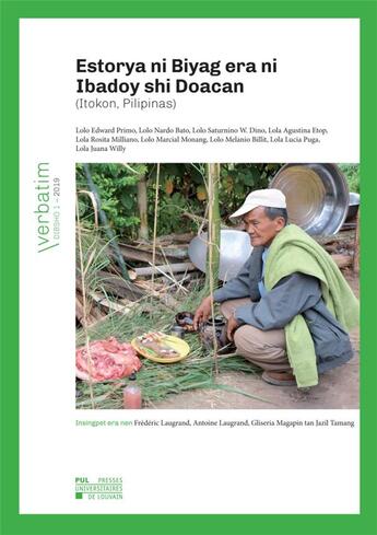 Couverture du livre « Estorya ni biyag era ni Ibadoy shi Doacan (Itokon, Pilipinas) » de  aux éditions Pu De Louvain