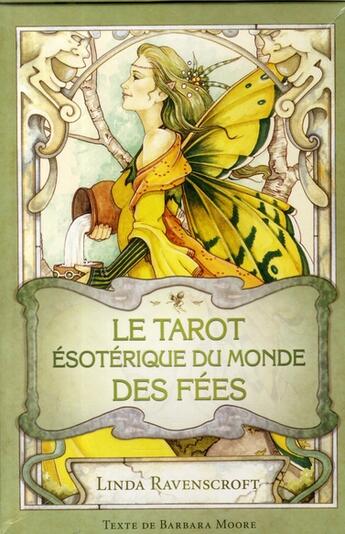 Couverture du livre « Le tarot ésotérique du monde des fées » de Linda Ravenscroft aux éditions Ada