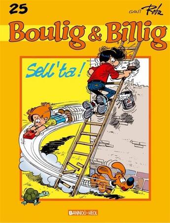 Couverture du livre « Boulig & Billig Tome 25 : sell'ta ! » de Jean Roba aux éditions Bannou-heol