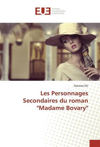 Couverture du livre « Les personnages secondaires du roman 