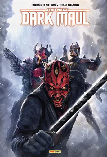 Couverture du livre « Dark Maul : fils de Dathomir » de Cullen Bunn et Luke Ross aux éditions Panini