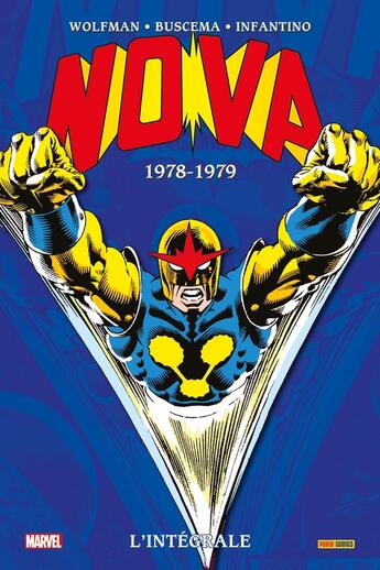 Couverture du livre « Nova : L'intégrale 1978-1979 (T02) » de John Buscema et Carmine Infantino et Marv Wolfman aux éditions Panini