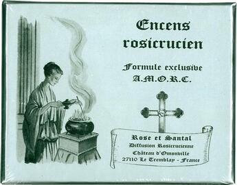 Couverture du livre « Encens rose-santal » de  aux éditions Diffusion Rosicrucienne