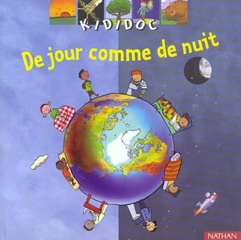 Couverture du livre « De jour comme de nuit » de Guidoux/Faller/Nadel aux éditions Nathan